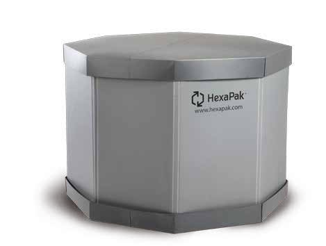 Octapak container